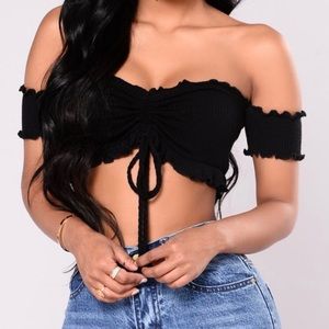 Fashion Nova | Off Shoulder Crop Top